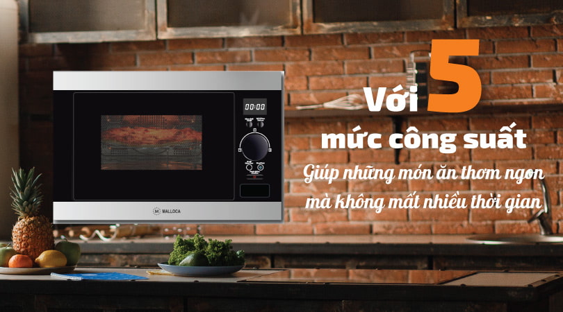 Lò vi sóng Malloca MW 927S công suất